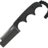 CRKT Minimalist Cleaver Blackout - G10 Fixed Blade