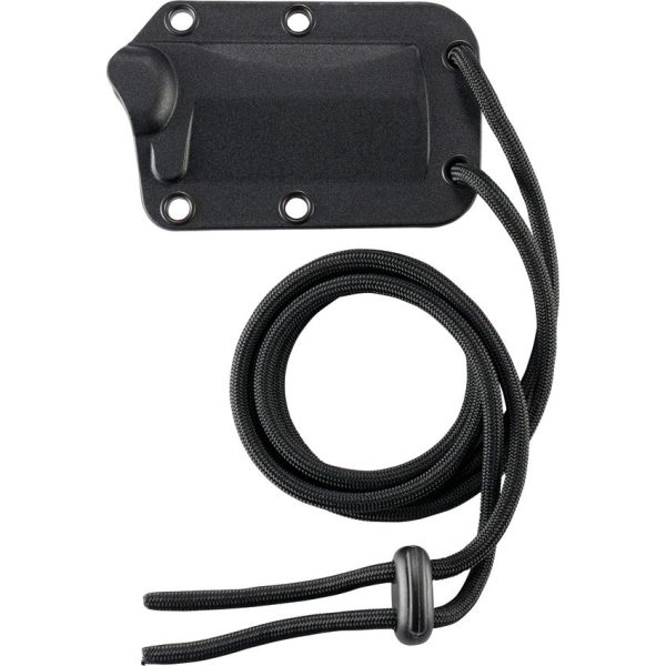 CRKT Minimalist Cleaver Neck Knife - Green and Black Handle