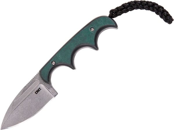 CR2396.jpg CRKT Minimalist Spear Point Fixed Blade - Green