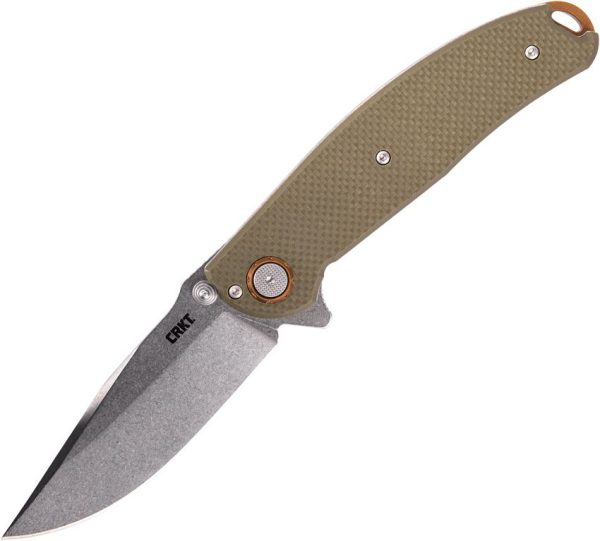 CRKT Butte Deadbolt Assisted Opening - OD Green