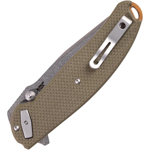CRKT Butte Deadbolt Assisted Opening - OD Green