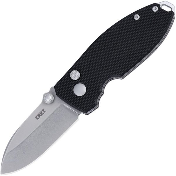 CR2474.jpg CRKT Squid Button Lock - Black G10