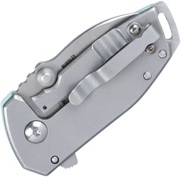 CRKT Squid Compact Tiffany Blue D2 Framelock Knife
