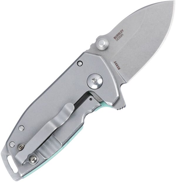 CRKT Squid Compact Tiffany Blue D2 Framelock Knife