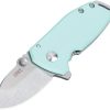 CRKT Squid Compact Tiffany Blue D2 Framelock Knife