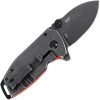 CRKT Squid Compact Orange D2 Framelock Knife