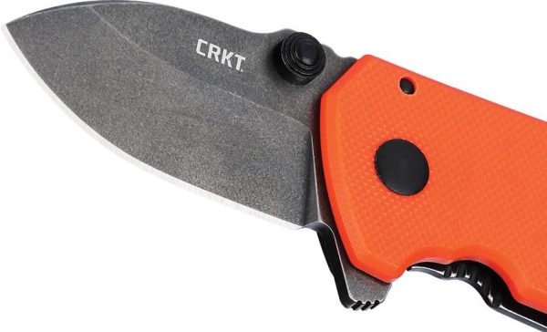 CRKT Squid Compact Orange D2 Framelock Knife