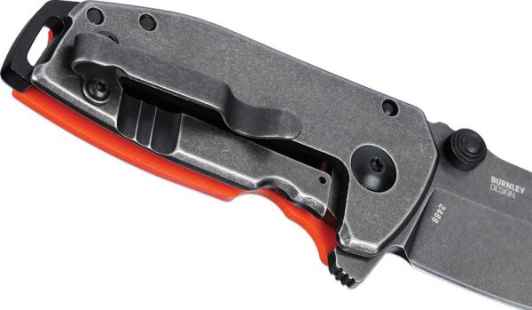 CRKT Squid Compact Orange D2 Framelock Knife