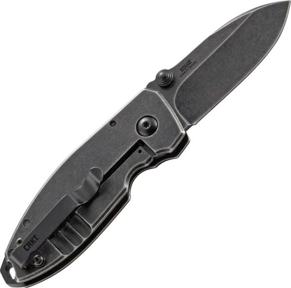 CRKT Squid Framelock Black Drop Point Knife