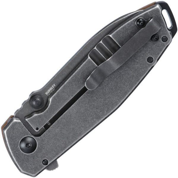 CRKT Squid XM Brown D2 Assisted Framelock Knife