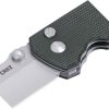 CRKT Squid XM Green Micarta Button Lock Knife
