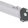CRKT Squid XM Green Micarta Button Lock Knife