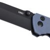 CRKT Squid XM Gray D2 Button Lock Knife