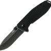 CRKT Squid XM Black D2 Assisted Framelock Knife