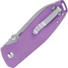 CRKT Squid XM Purple Sandvik Button Lock Knife