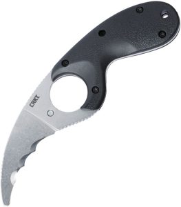 CRKT Bear Claw Fixed Blade - Black GRN Handle