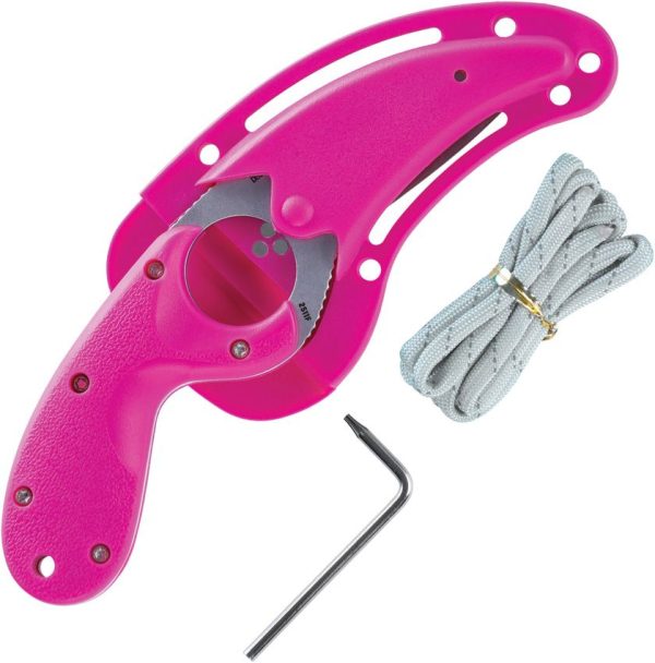 CR2511F_add_01.jpg CRKT Bear Claw Fixed Blade - Pink GRN Handle