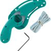 CR2511T_add_01.jpg CRKT Bear Claw Fixed Blade - Teal GRN Handle