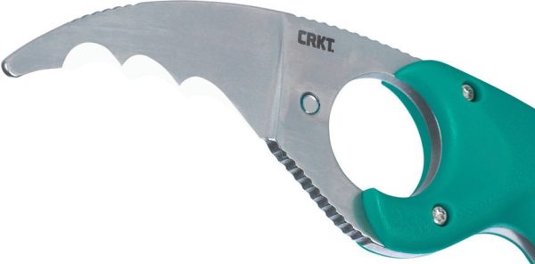 CR2511T_add_03.jpg CRKT Bear Claw Fixed Blade - Teal GRN Handle