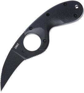 CR2516K.jpg CRKT Bear Claw Fixed Blade Black - Plain Edge