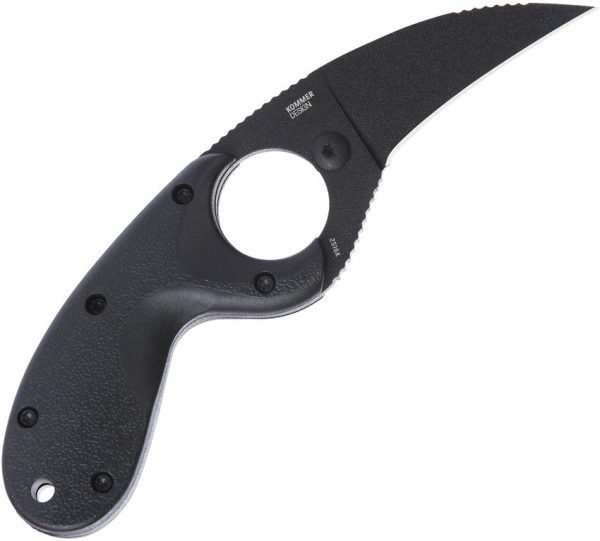 CR2516K_add_01.jpg CRKT Bear Claw Fixed Blade Black - Plain Edge