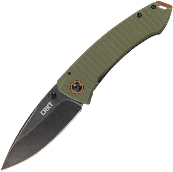 CRKT Tuna Framelock Folding Knife - Green G10