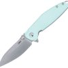 CRKT Ibis Framelock Folding Knife - Tiffany Blue G10