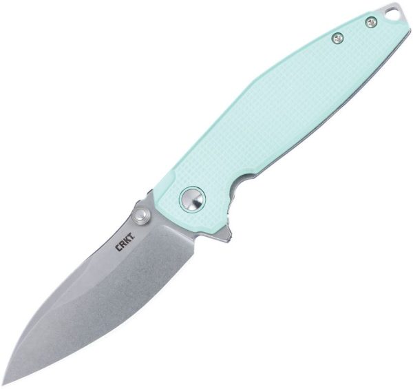 CRKT Ibis Framelock Folding Knife - Tiffany Blue G10