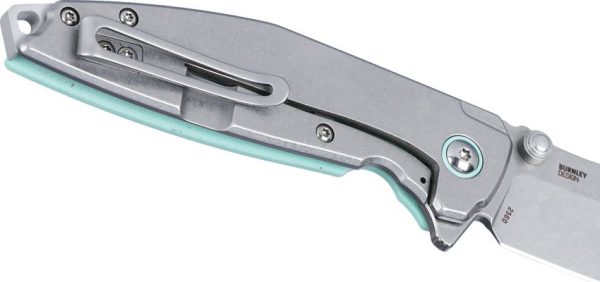 CRKT Ibis Framelock Folding Knife - Tiffany Blue G10