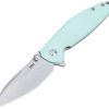 CRKT Ibis Framelock Folding Knife - Tiffany Blue G10