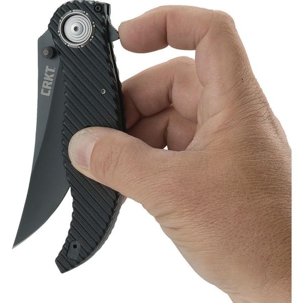 CR2640_add_04.jpg CRKT Clever Girl Deadbolt Folding Knife - D2