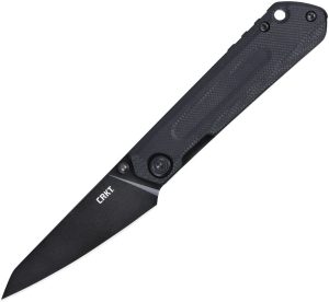 CRKT Straight Framelock Folding Knife - D2 Wharncliffe