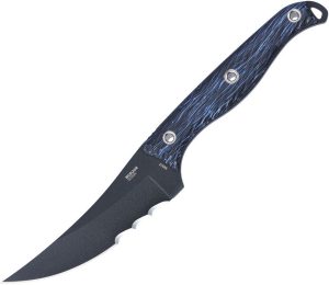 CR2709B.jpg CRKT Clever Girl Fixed Blade Serrated - Blue G10