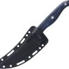 CRKT Clever Girl Fixed Blade Serrated - Blue G10