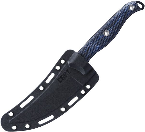 CRKT Clever Girl Fixed Blade Serrated - Blue G10