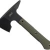 CR2726.jpg CRKT Jenny Wren Tomahawk - Three Edge Green Handle