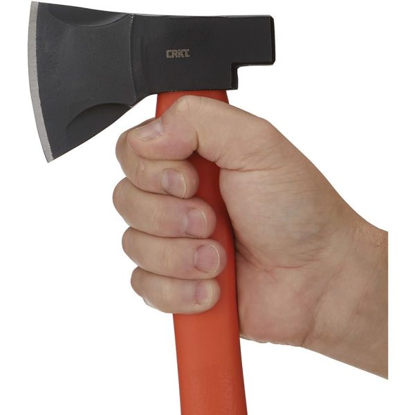 CRKT Chogan Hatchet Orange - 1055HC Steel GRN
