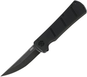 CR2908.jpg CRKT Inazuma No Ken A/O D2 - Black G10