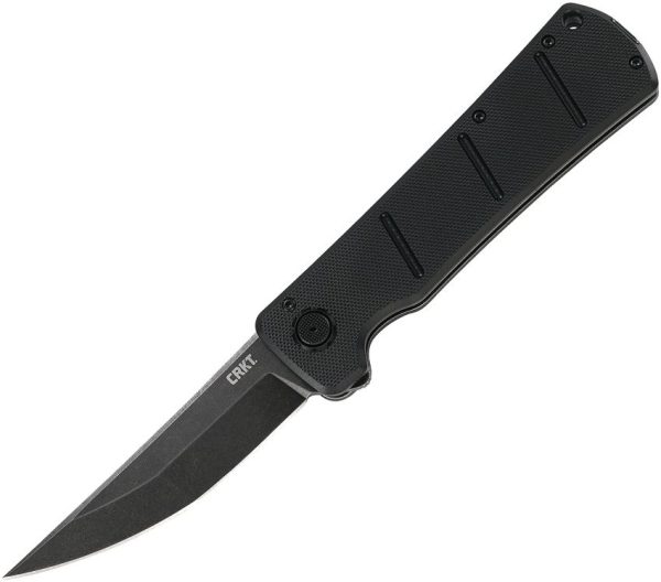 CR2908.jpg CRKT Inazuma No Ken A/O D2 - Black G10