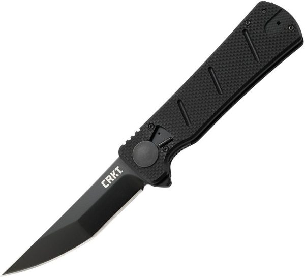 CRKT Goken Linerlock Black - Modified Clip Point