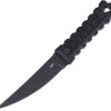 CR2924.jpg CRKT HZ4 Fixed Blade SK5 Steel - Black Textured