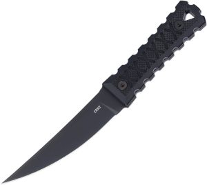 CR2924.jpg CRKT HZ4 Fixed Blade SK5 Steel - Black Textured