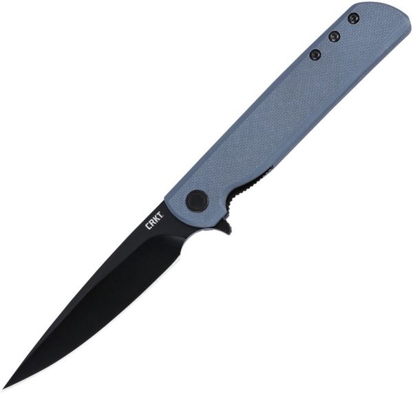 CR3801KN.jpg CRKT LCK+ Linerlock Blue - 14C28N Steel