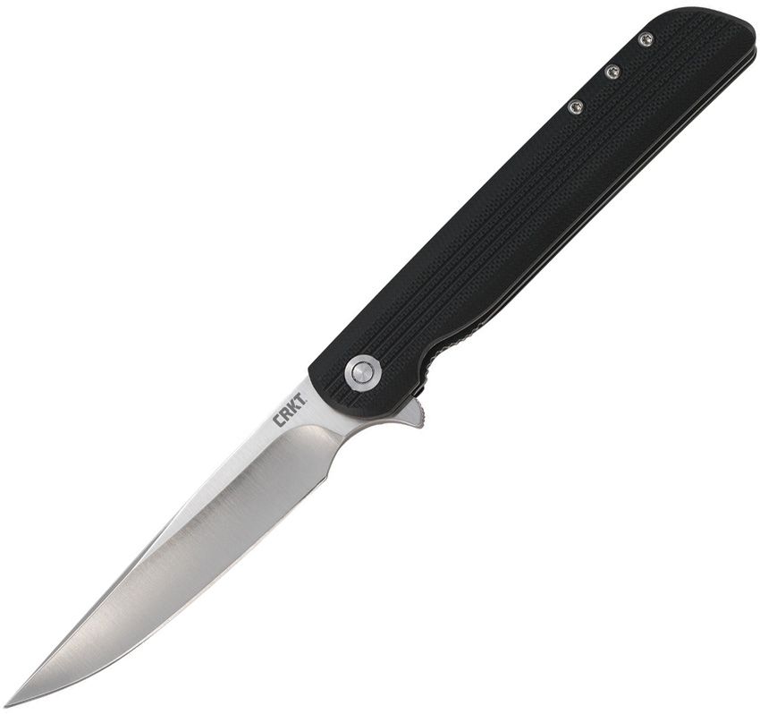 CRKT Large LCK+ Linerlock Folding Knife 3.63" 8Cr13MoV Black