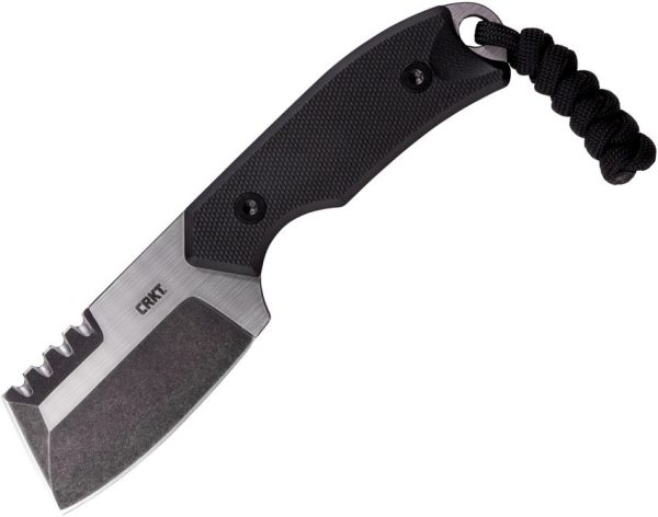CRKT Razel Compact Fixed Blade - Black G10 Handle