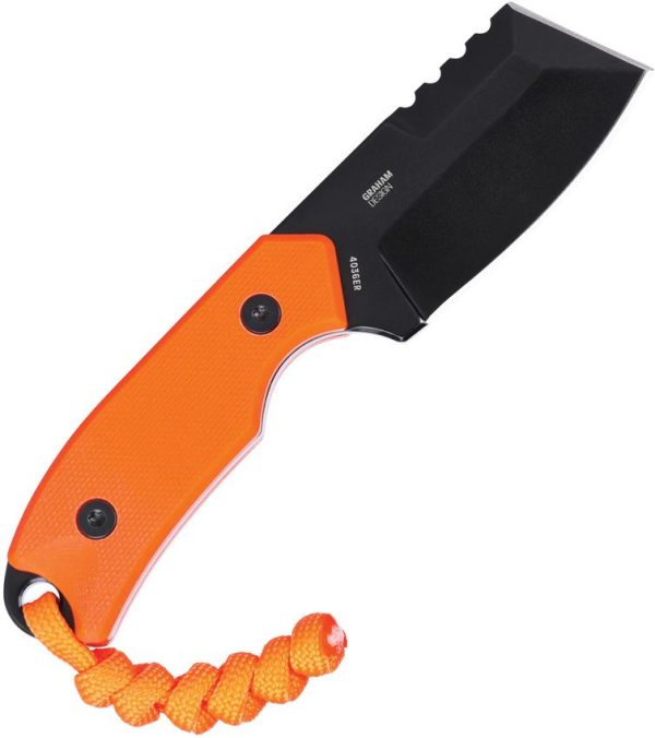 CRKT Razel Compact Orange - D2 Cleaver Blade