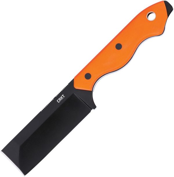 CRKT Razel Fixed Blade Orange - D2 Cleaver