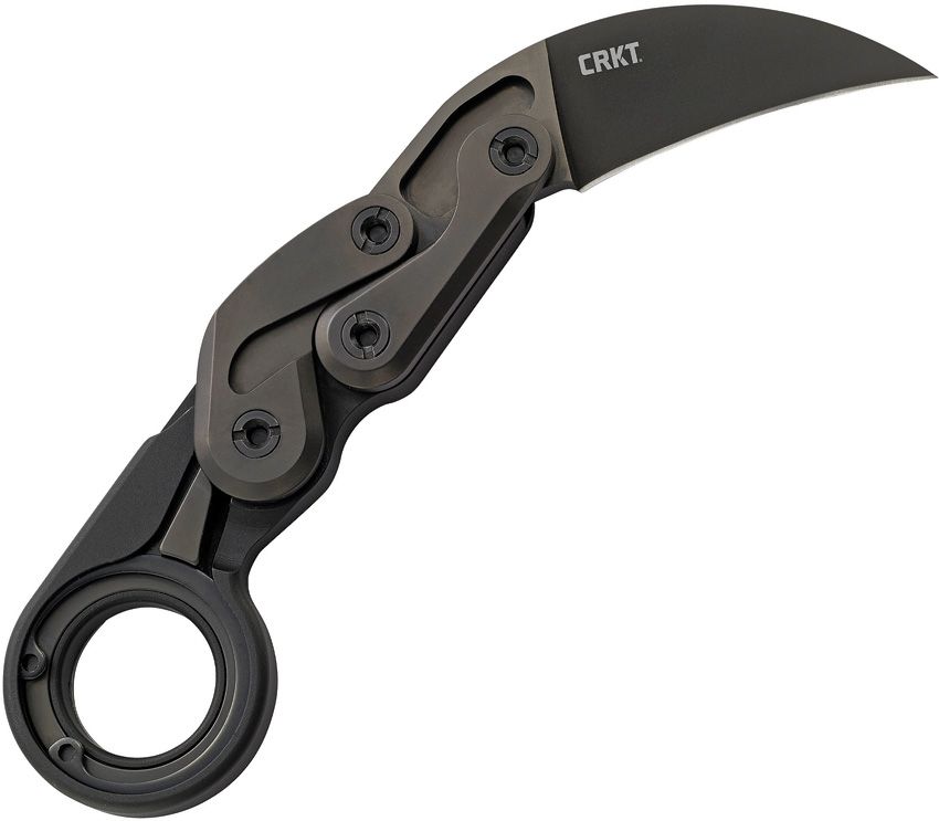 CRKT Provoke Kinematic Folding Karambit 2.38" D2 Black