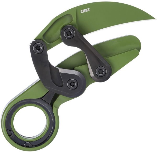CRKT Provoke Kinematic Green Cerakote - Karambit