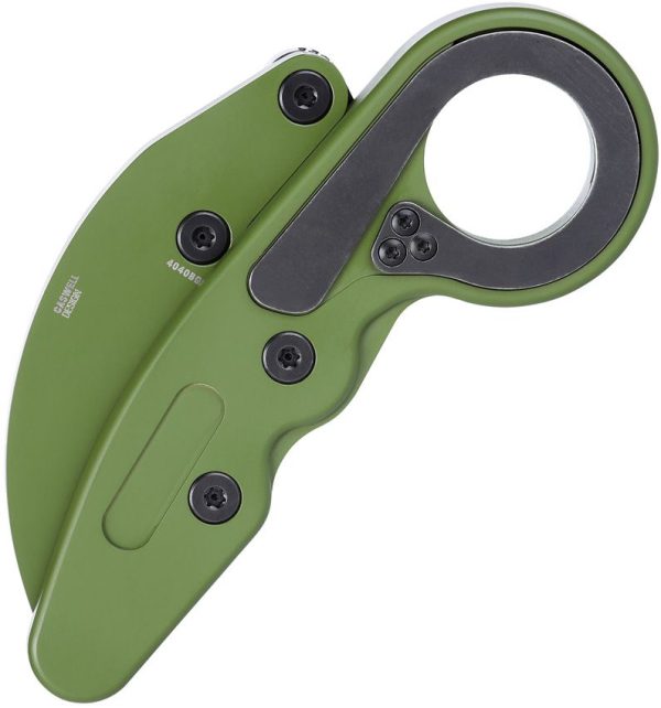 CRKT Provoke Kinematic Green Cerakote - Karambit